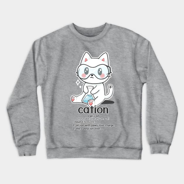 Cation cat Crewneck Sweatshirt by linkitty